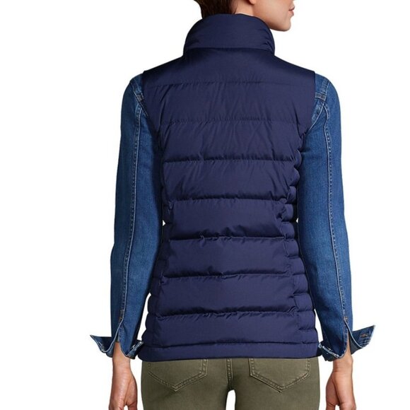 Lands' End Women's Wanderweight Packable Down Vest - Size: Large - NWT - Picture 3 of 9